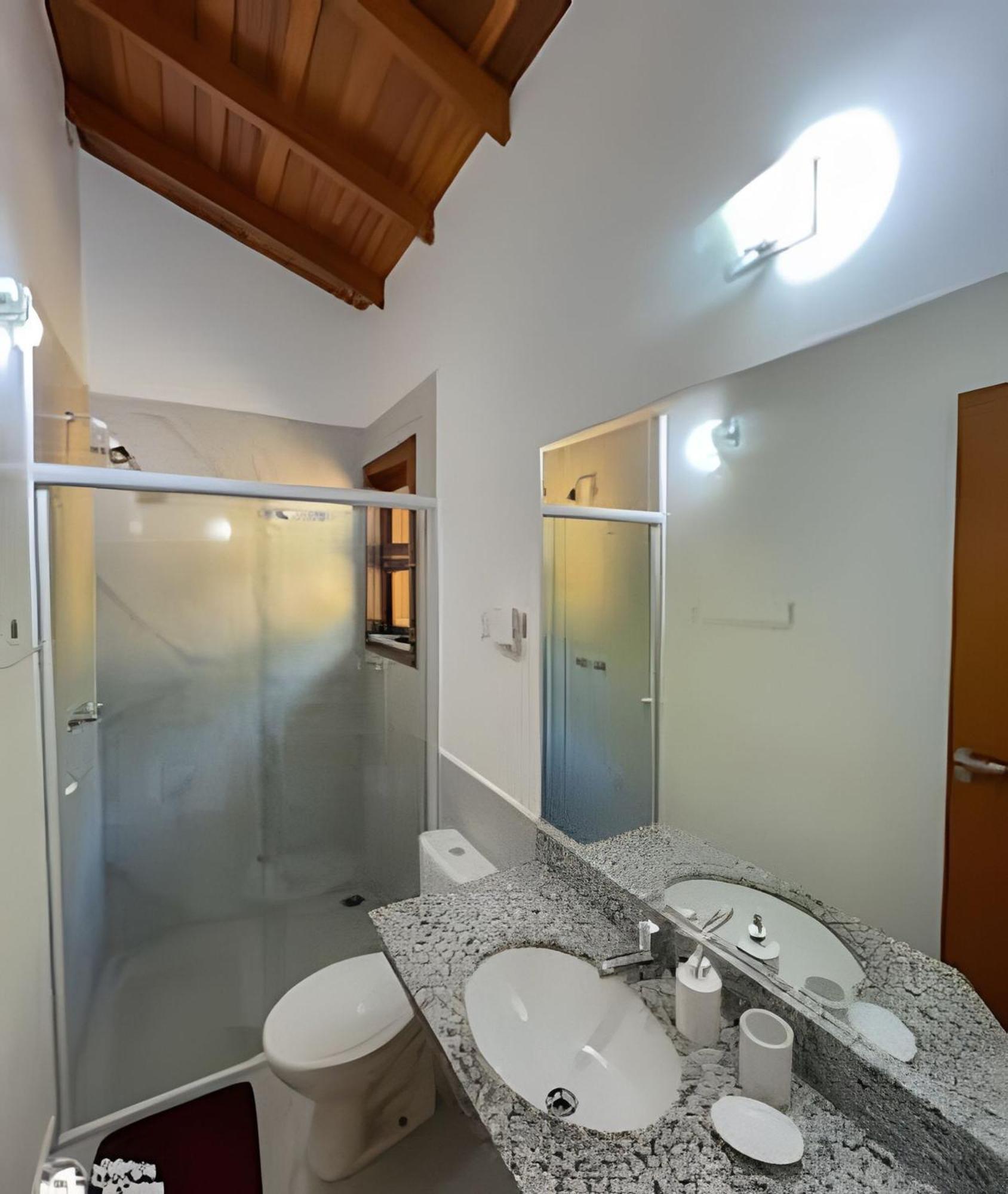 Linda Casa Com Varanda Gourmet Em Condominio 伊利亚贝拉 外观 照片