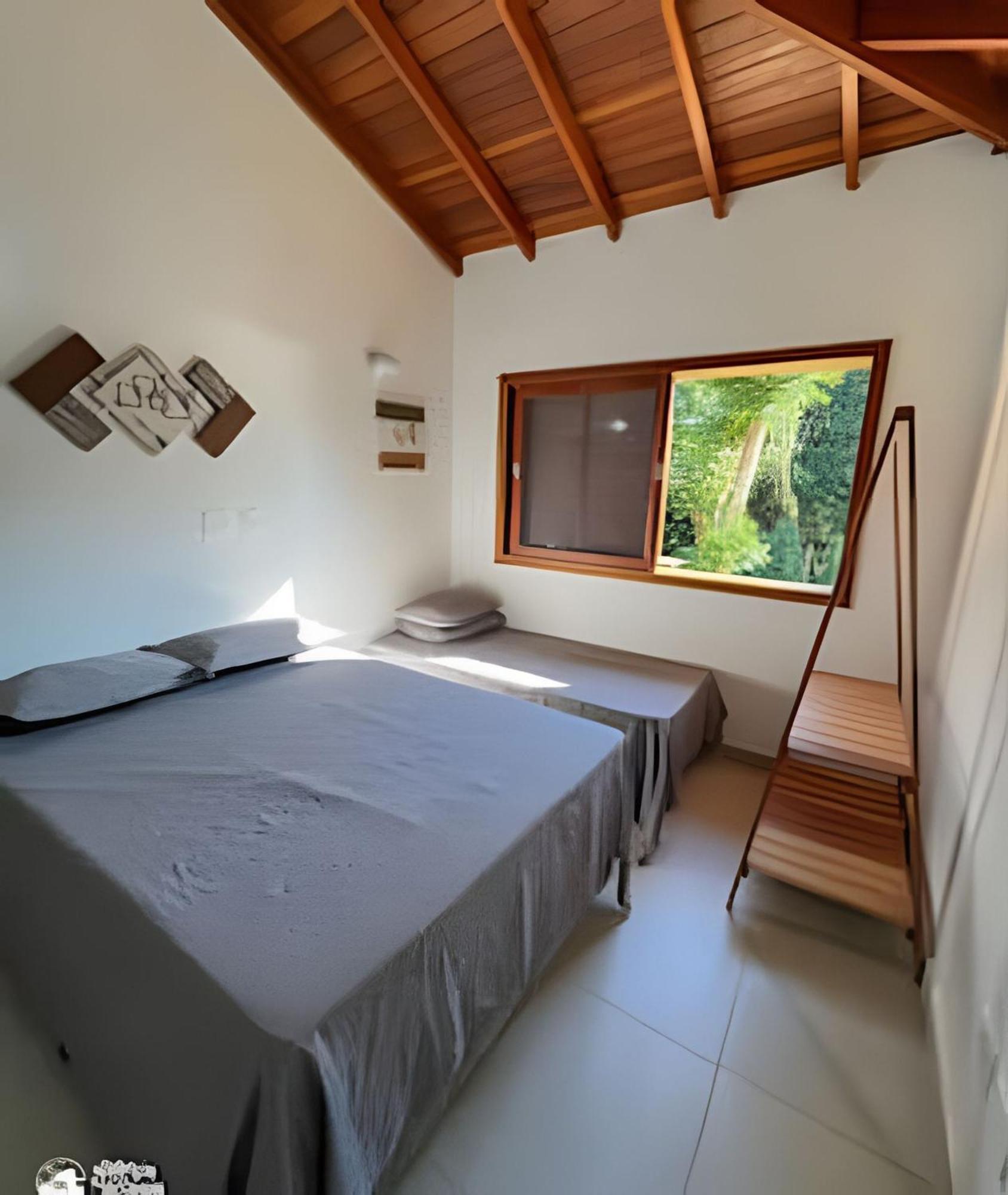 Linda Casa Com Varanda Gourmet Em Condominio 伊利亚贝拉 外观 照片