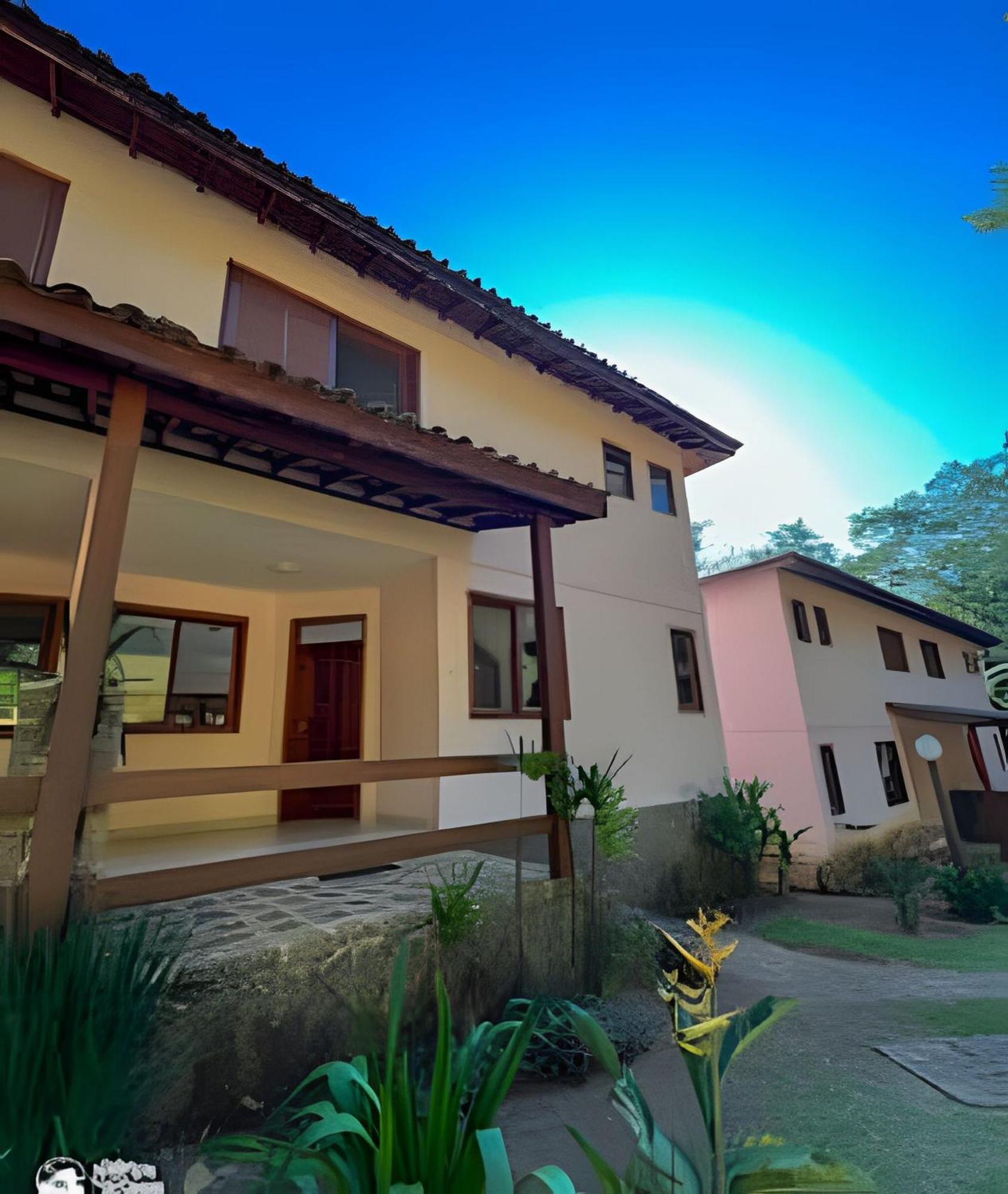 Linda Casa Com Varanda Gourmet Em Condominio 伊利亚贝拉 外观 照片